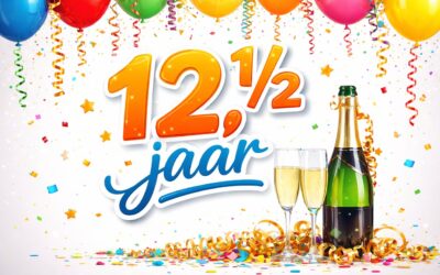 Heel de maand april is het feest want wie jarig is trakteer
